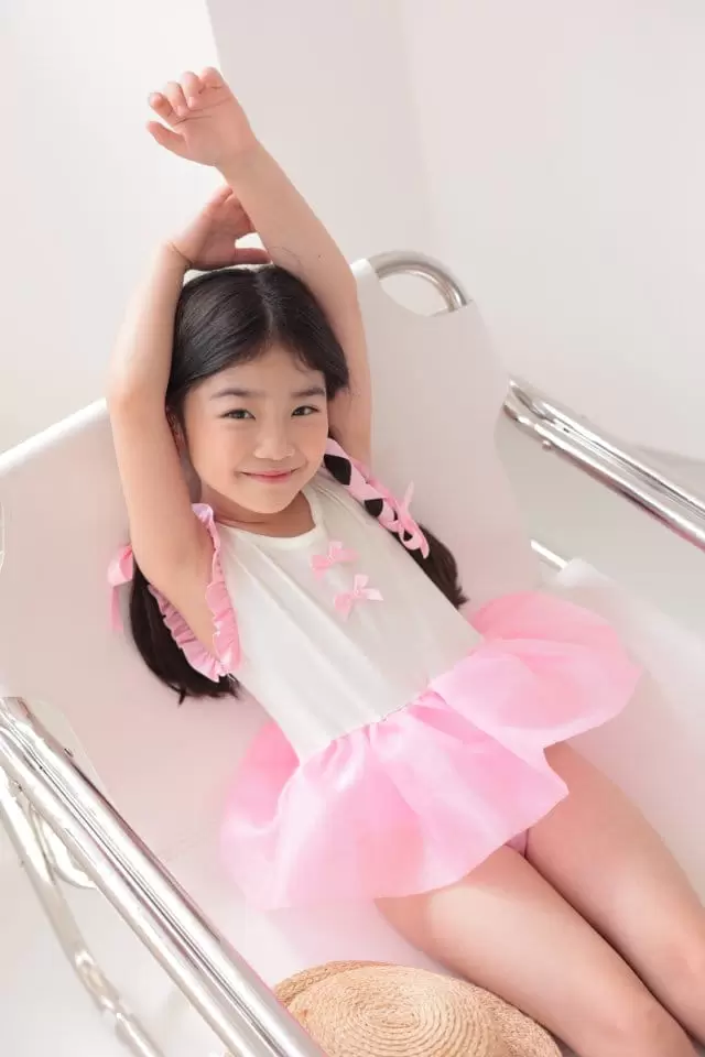 Dalla - Korean Children Fashion - #childrensboutique - One-Piece Ballet Swim Wear - 5