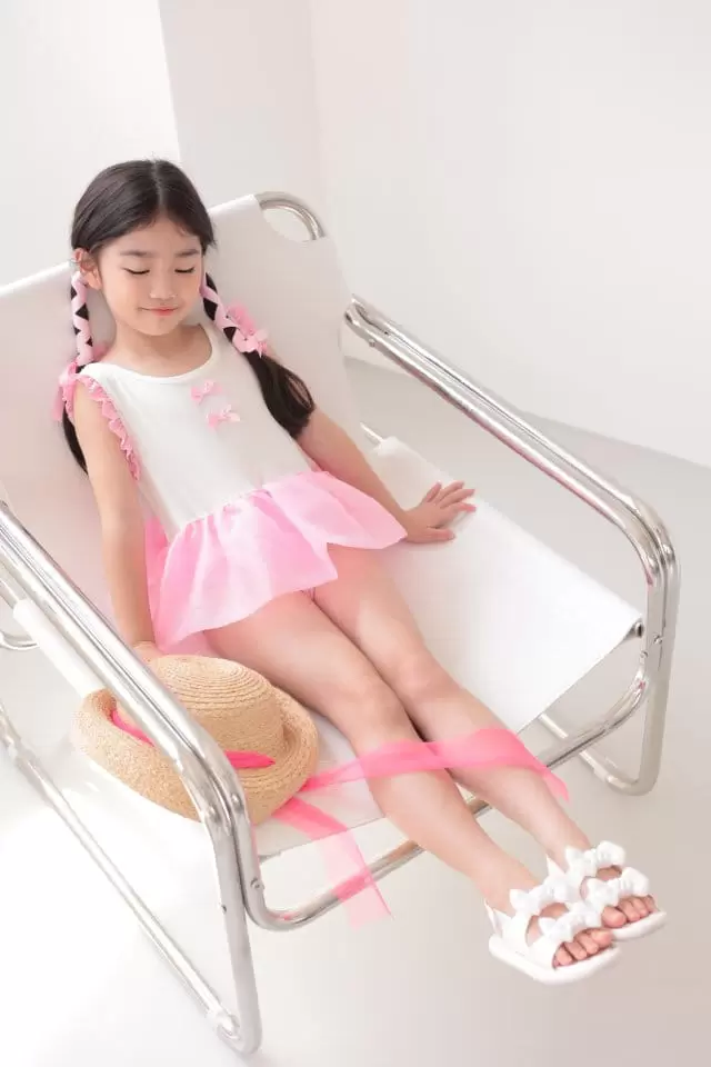 Dalla - Korean Children Fashion - #designkidswear - One-Piece Ballet Swim Wear - 6