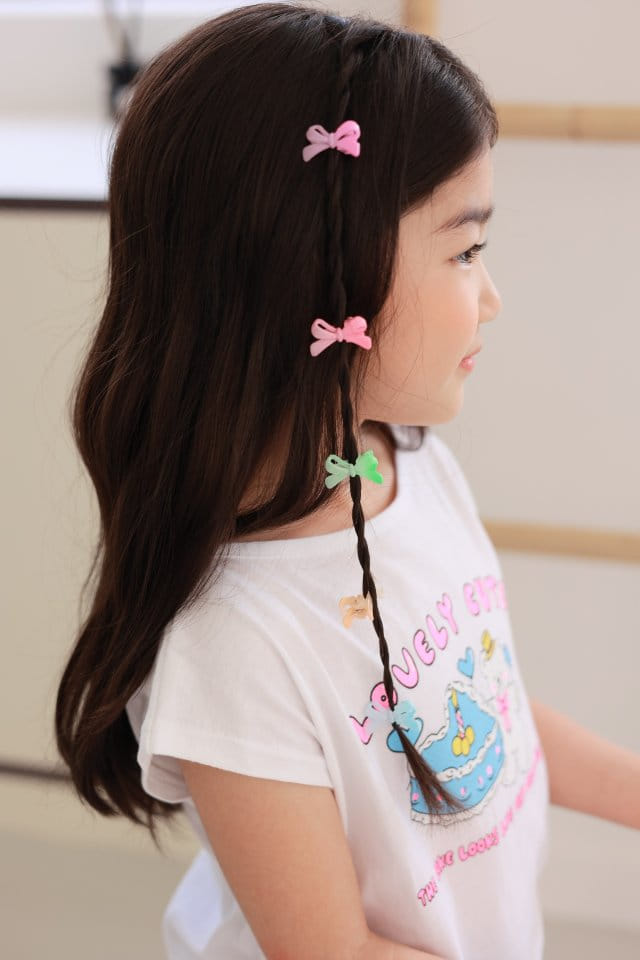 Dalla - Korean Children Fashion - #designkidswear - Ribbon Hair Clip  - 4