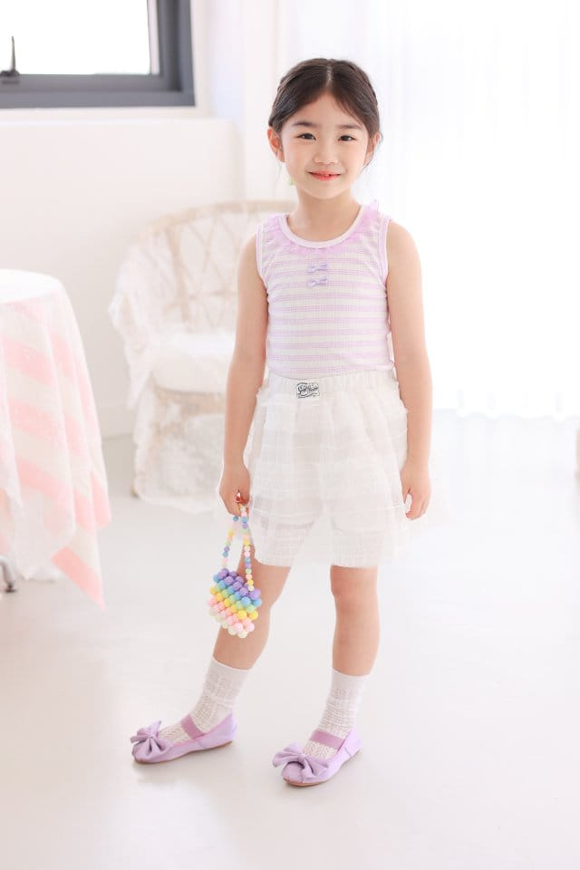 Dalla - Korean Children Fashion - #discoveringself - Surfing Sleeveless Tee - 11