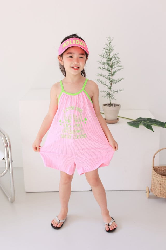 Dalla - Korean Children Fashion - #fashionkids - Rabbit Towel Body Suit - 9