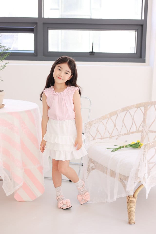 Dalla - Korean Children Fashion - #littlefashionista - Sankmi Blouse - 3