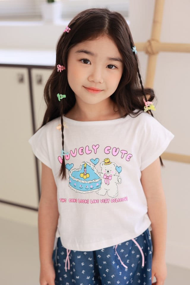 Dalla - Korean Children Fashion - #magicofchildhood - Bear Cake Tee