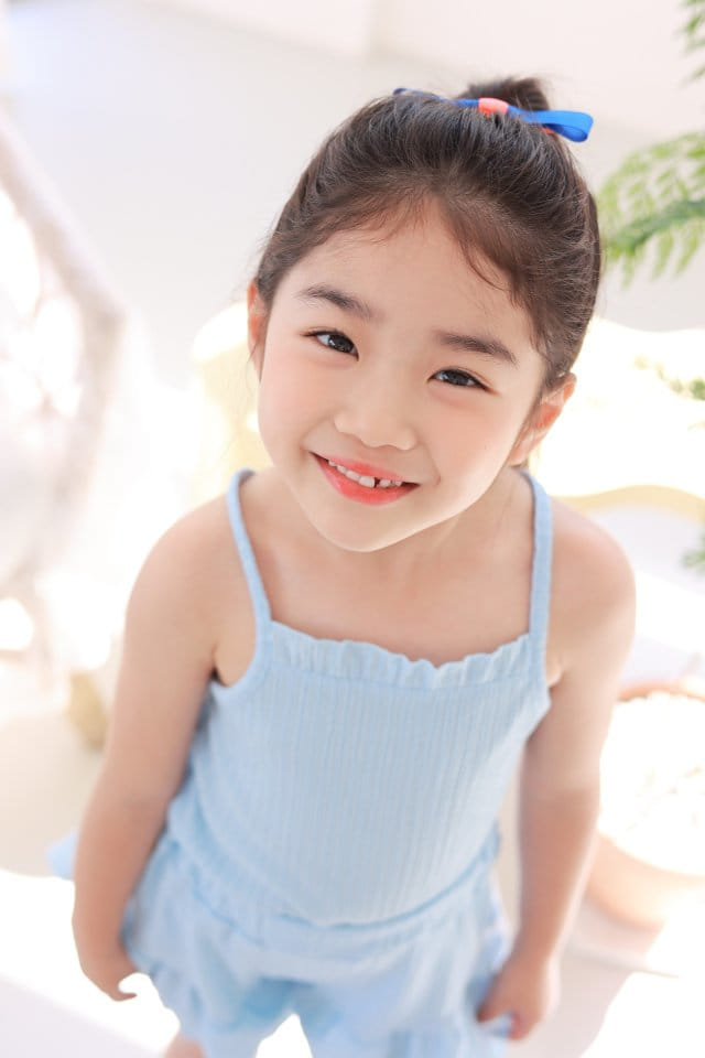 Dalla - Korean Children Fashion - #minifashionista - Summer Poodel Top Bottom Set - 8