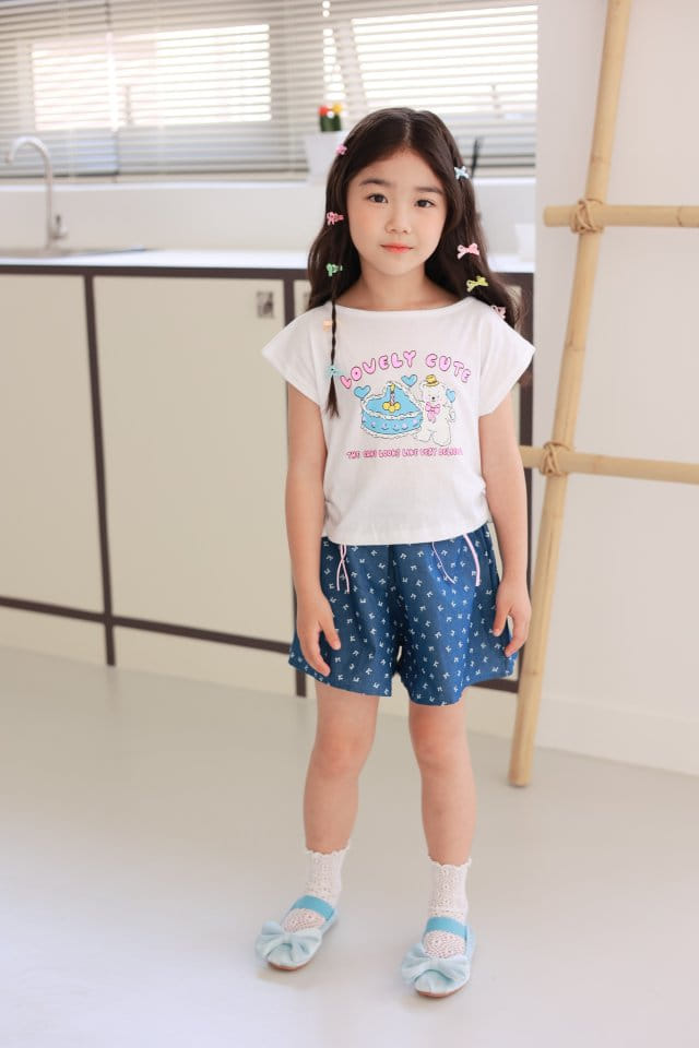 Dalla - Korean Children Fashion - #prettylittlegirls - Bear Cake Tee - 3