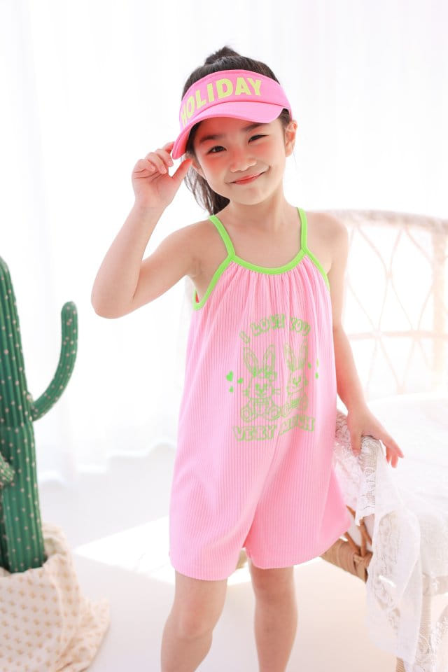 Dalla - Korean Children Fashion - #todddlerfashion - Rabbit Towel Body Suit - 2