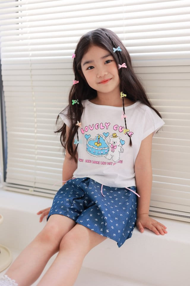 Dalla - Korean Children Fashion - #toddlerclothing - Bear Cake Tee - 5