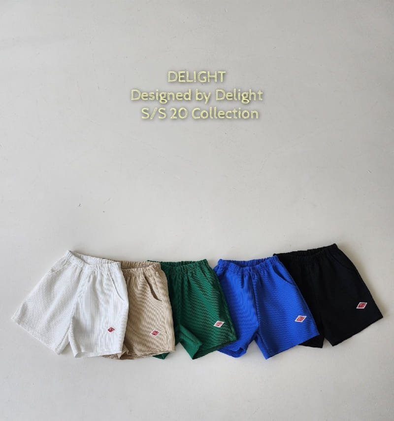 Delight - Korean Children Fashion - #Kfashion4kids - Waffle Woven Shorts - 3