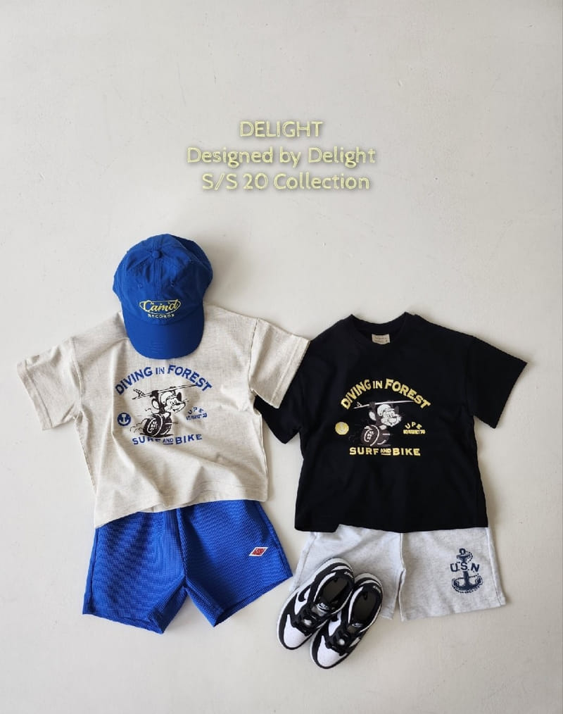 Delight - Korean Children Fashion - #Kfashion4kids - Diving Mouse Box Tee With Mom