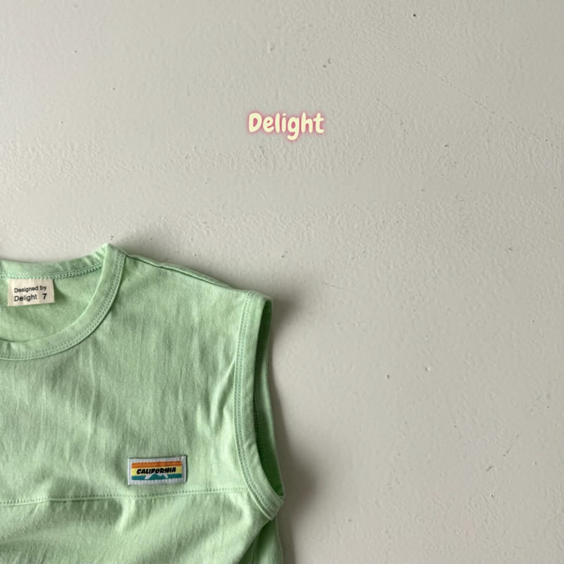 Delight - Korean Children Fashion - #Kfashion4kids - California Fish Cap Sleeveless Tee With Mom - 6