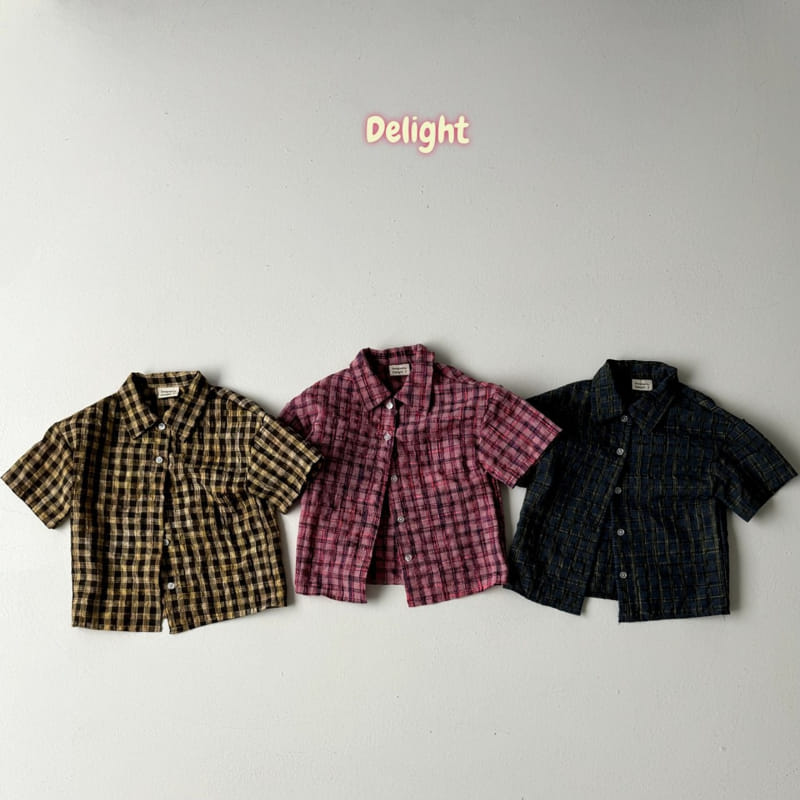 Delight - Korean Children Fashion - #kidzfashiontrend - Georgetown Check Shirt - 4