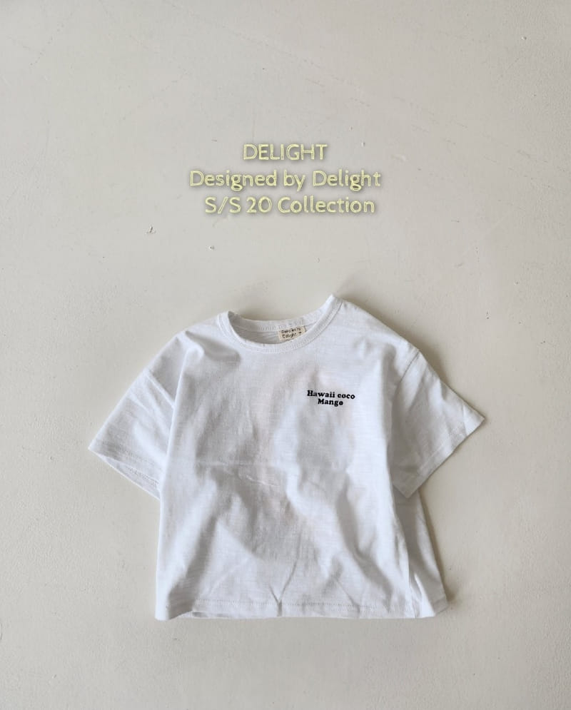 Delight - Korean Children Fashion - #childofig - Hawaii Coco Mango Box Tee With Mom - 8