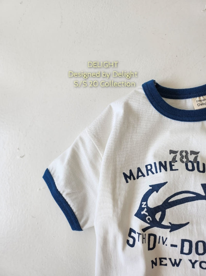 Delight - Korean Children Fashion - #childofig - Marine Vintage Box Tee With Mom - 5