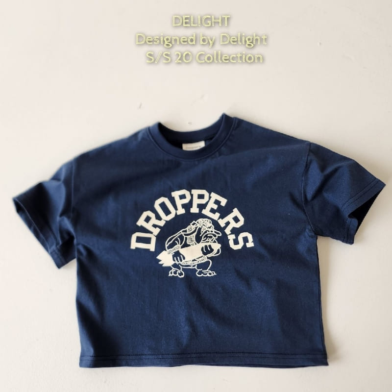 Delight - Korean Children Fashion - #designkidswear - Summer Buldog Box Tee With Mom - 7