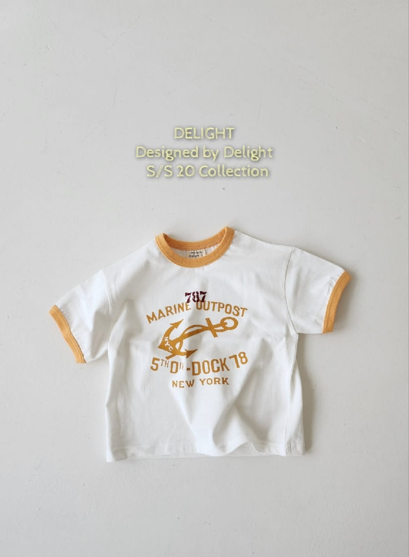 Delight - Korean Children Fashion - #discoveringself - Marine Vintage Box Tee With Mom - 8