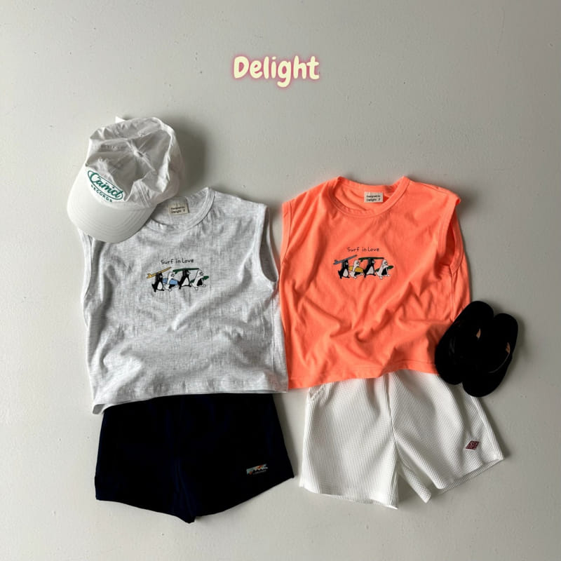 Delight - Korean Children Fashion - #discoveringself - Suf Penguin Cap Sleeveless Tee With Mom - 2