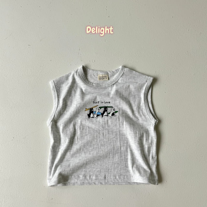 Delight - Korean Children Fashion - #kidsstore - Suf Penguin Cap Sleeveless Tee With Mom - 5