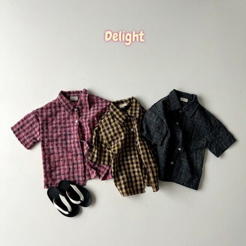 Delight - Korean Children Fashion - #kidsstore - Georgetown Check Shirt - 2