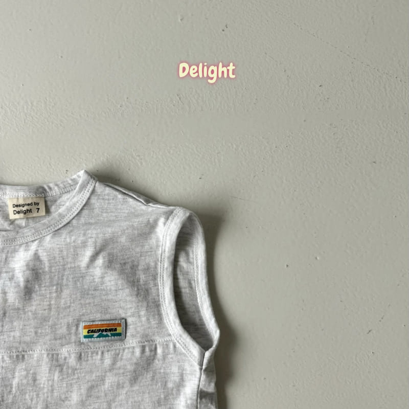 Delight - Korean Children Fashion - #kidzfashiontrend - California Fish Cap Sleeveless Tee With Mom - 5