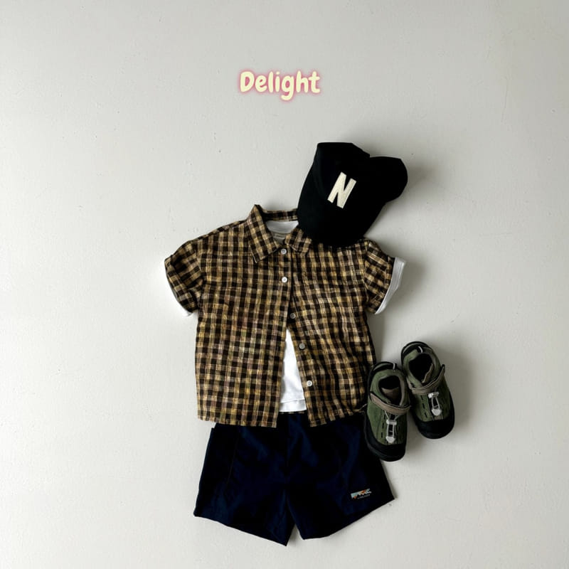 Delight - Korean Children Fashion - #kidzfashiontrend - Georgetown Check Shirt - 3