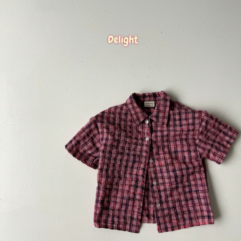 Delight - Korean Children Fashion - #littlefashionista - Georgetown Check Shirt - 5