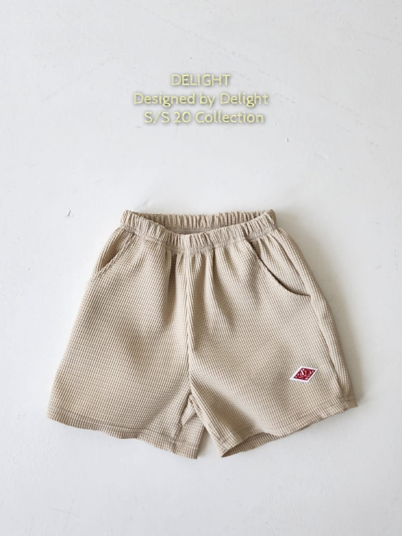 Delight - Korean Children Fashion - #magicofchildhood - Waffle Woven Shorts - 5