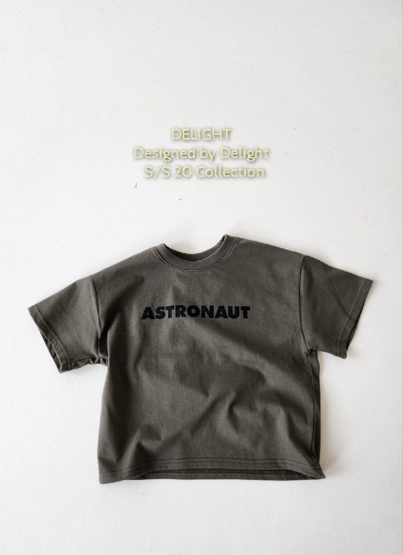 Delight - Korean Children Fashion - #minifashionista - Astronaut Box Tee With Mom - 5