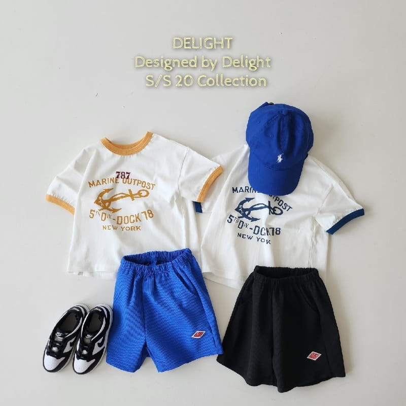 Delight - Korean Children Fashion - #minifashionista - Marine Vintage Box Tee With Mom - 2