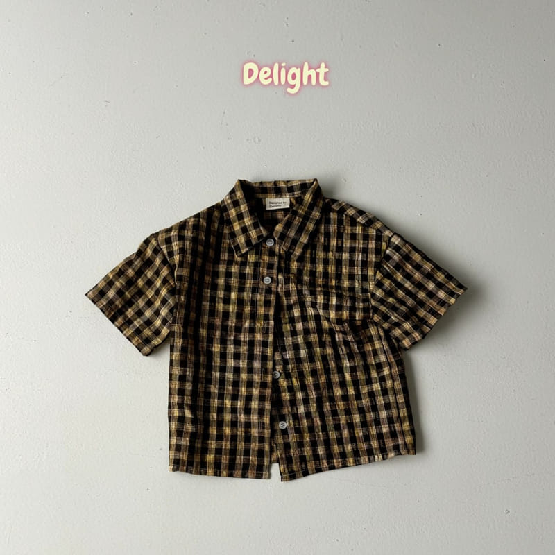 Delight - Korean Children Fashion - #prettylittlegirls - Georgetown Check Shirt - 8