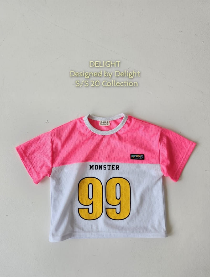 Delight - Korean Children Fashion - #stylishchildhood - Mesh Monster Box Tee With Mom - 6