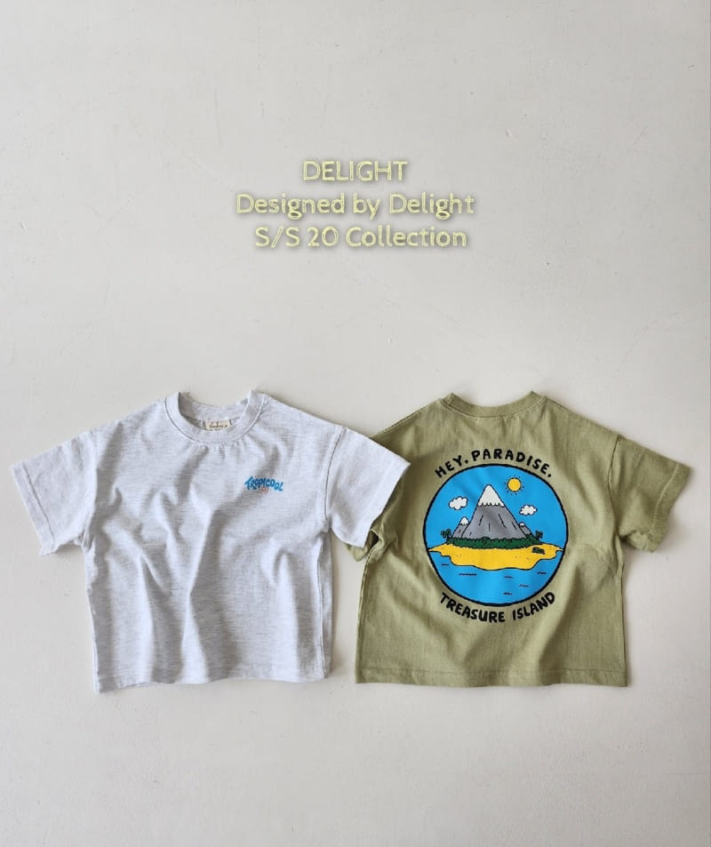 Delight - Korean Children Fashion - #stylishchildhood - Paradise Box Tee With Mom - 3