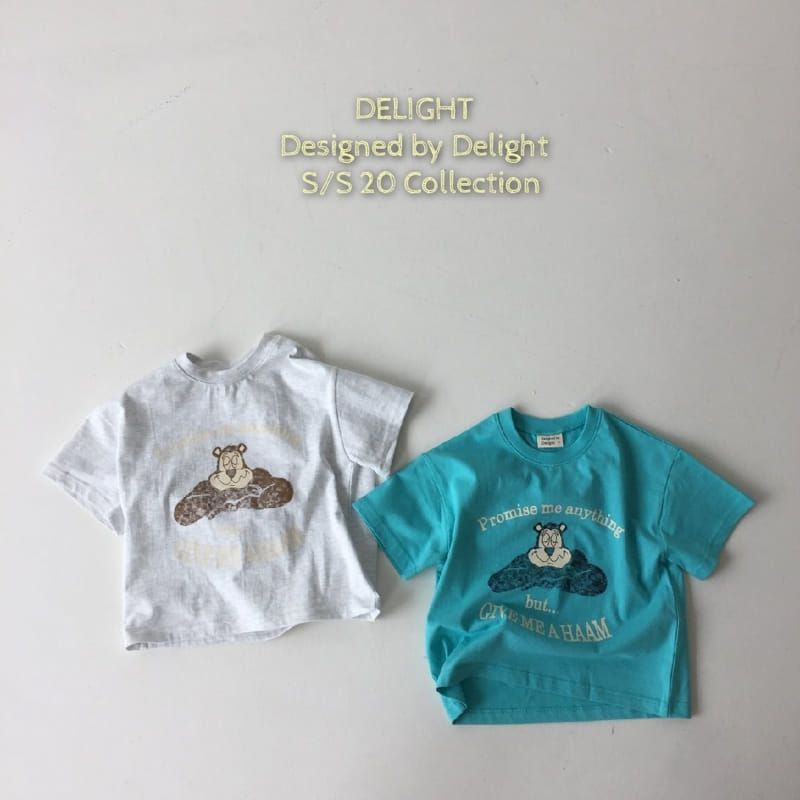 Delight - Korean Children Fashion - #todddlerfashion - Water Paint Bear Box Tee - 3