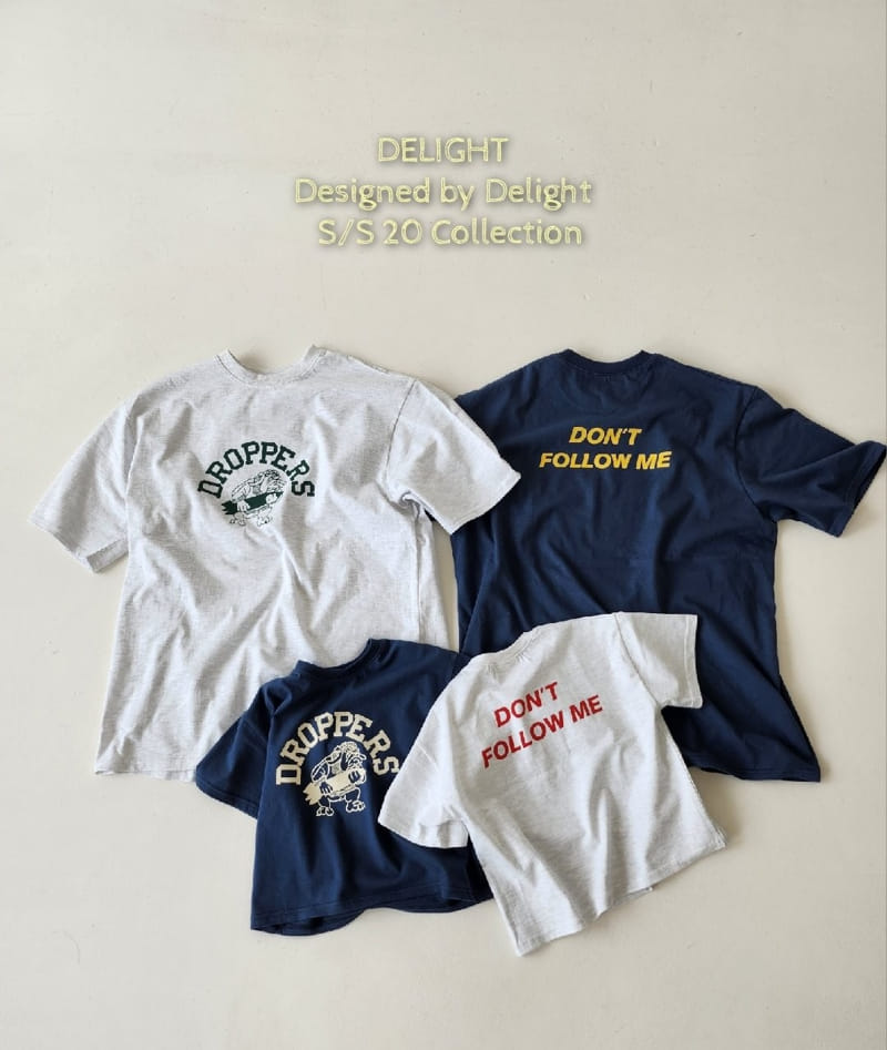 Delight - Korean Children Fashion - #todddlerfashion - Summer Buldog Box Tee With Mom - 2