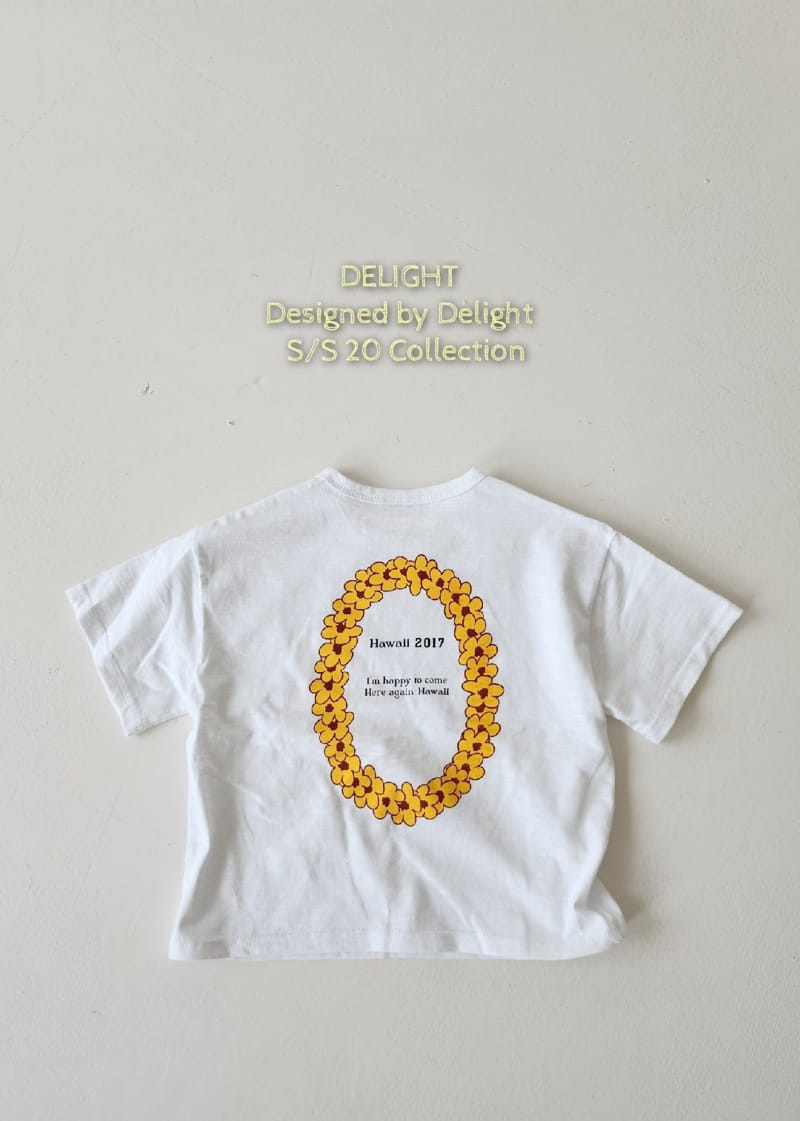 Delight - Korean Children Fashion - #toddlerclothing - Hawaii Coco Mango Box Tee With Mom - 6