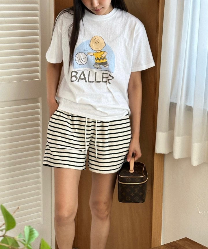 Diana - Korean Women Fashion - #momslook - Baller Tee - 10