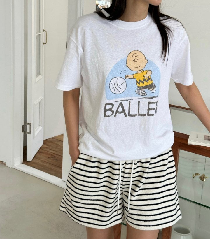 Diana - Korean Women Fashion - #momslook - Baller Tee - 6