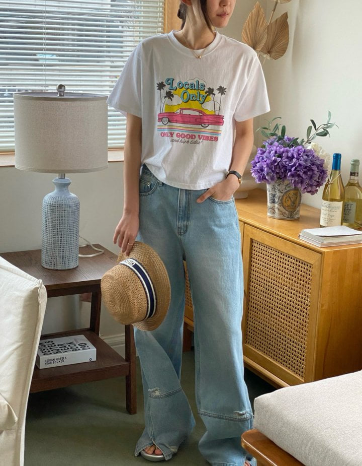 Diana - Korean Women Fashion - #momslook - Local Crop Tee - 5