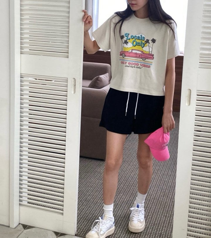 Diana - Korean Women Fashion - #momslook - Local Crop Tee - 7