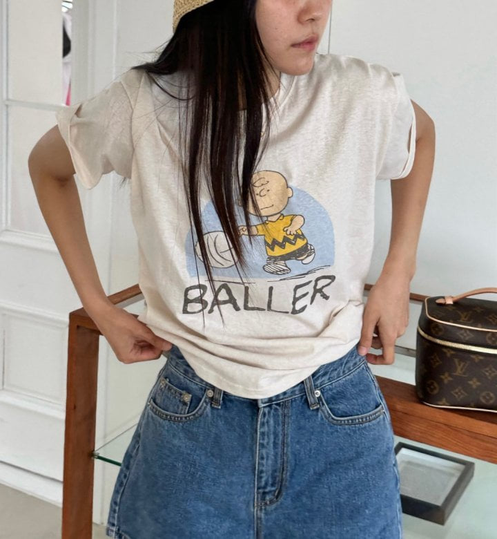 Diana - Korean Women Fashion - #restrostyle - Baller Tee