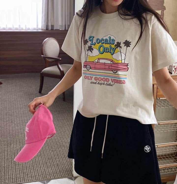 Diana - Korean Women Fashion - #womensfashion - Local Crop Tee - 8