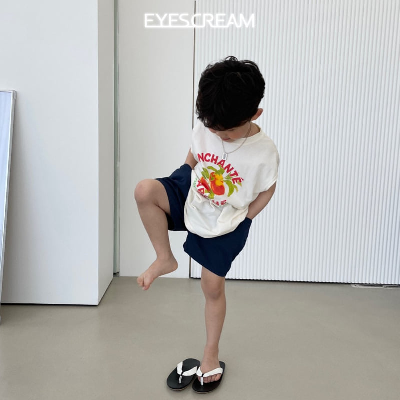 Eyescream - Korean Children Fashion - #Kfashion4kids - Peach Sleeveless Tee - 11