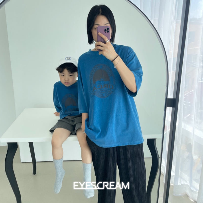 Eyescream - Korean Children Fashion - #childofig - Orca Pigment Tee with Mom - 5