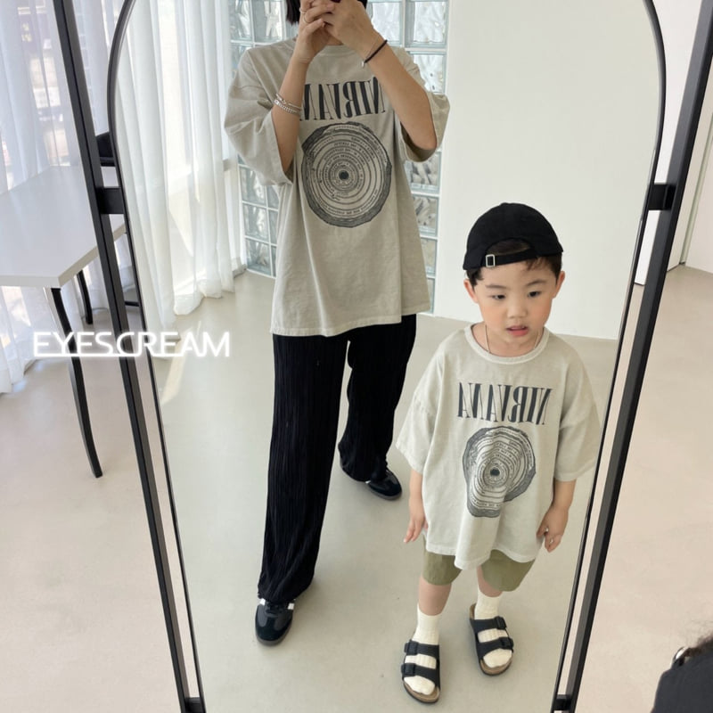 Eyescream - Korean Children Fashion - #childrensboutique - Nervana Pigment Tee with Mom - 2