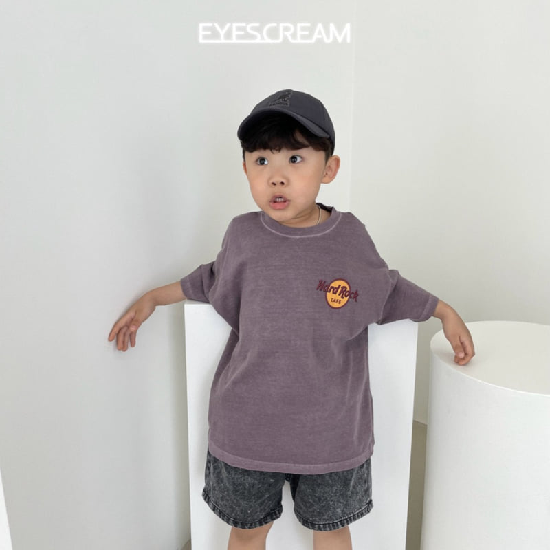 Eyescream - Korean Children Fashion - #designkidswear - Hardrock Pigment Tee with Mom - 2