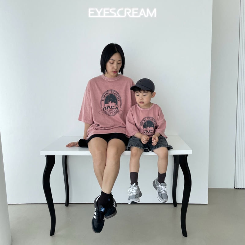 Eyescream - Korean Children Fashion - #discoveringself - Orca Pigment Tee with Mom - 9