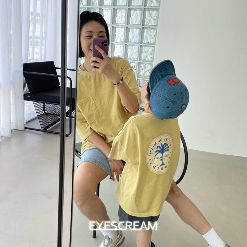 Eyescream - Korean Children Fashion - #discoveringself - Florida Pigment Tee with Mom - 7