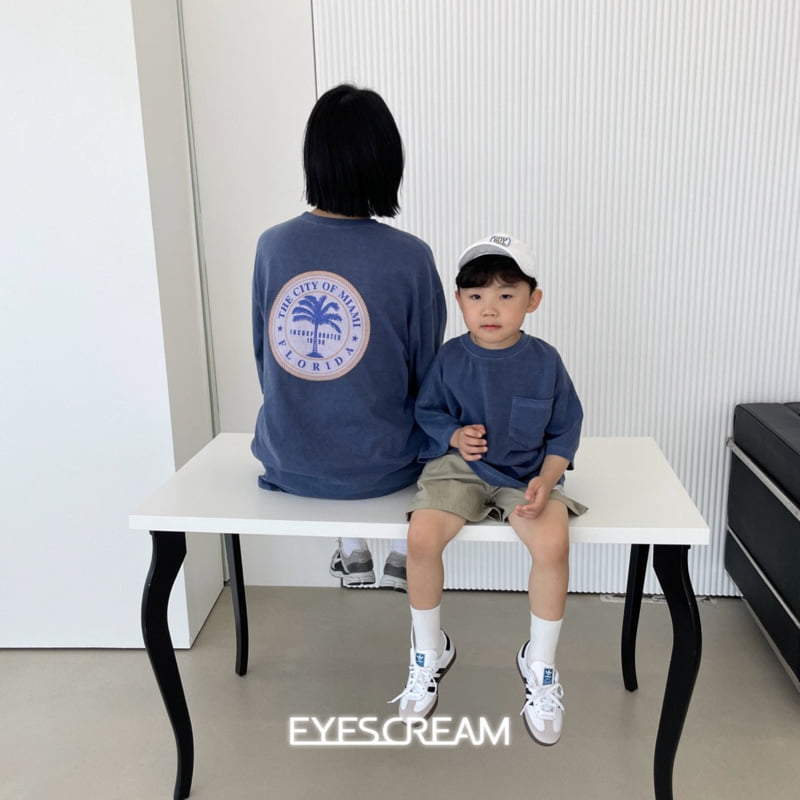 Eyescream - Korean Children Fashion - #kidsstore - Florida Pigment Tee with Mom - 10