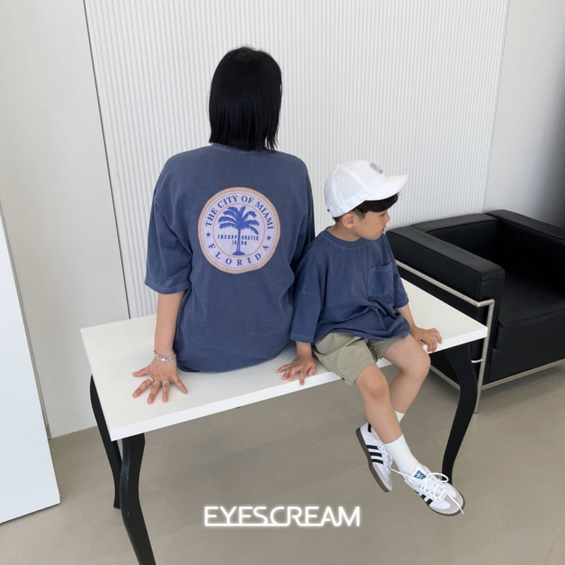 Eyescream - Korean Children Fashion - #kidzfashiontrend - Florida Pigment Tee with Mom - 11