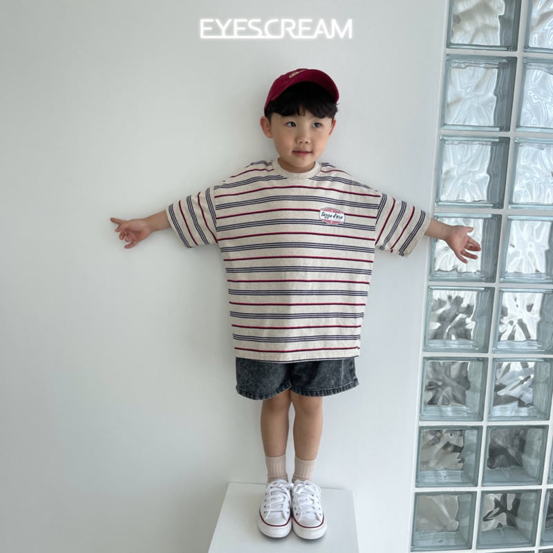 Eyescream - Korean Children Fashion - #kidzfashiontrend - Espresso Stripe Tee