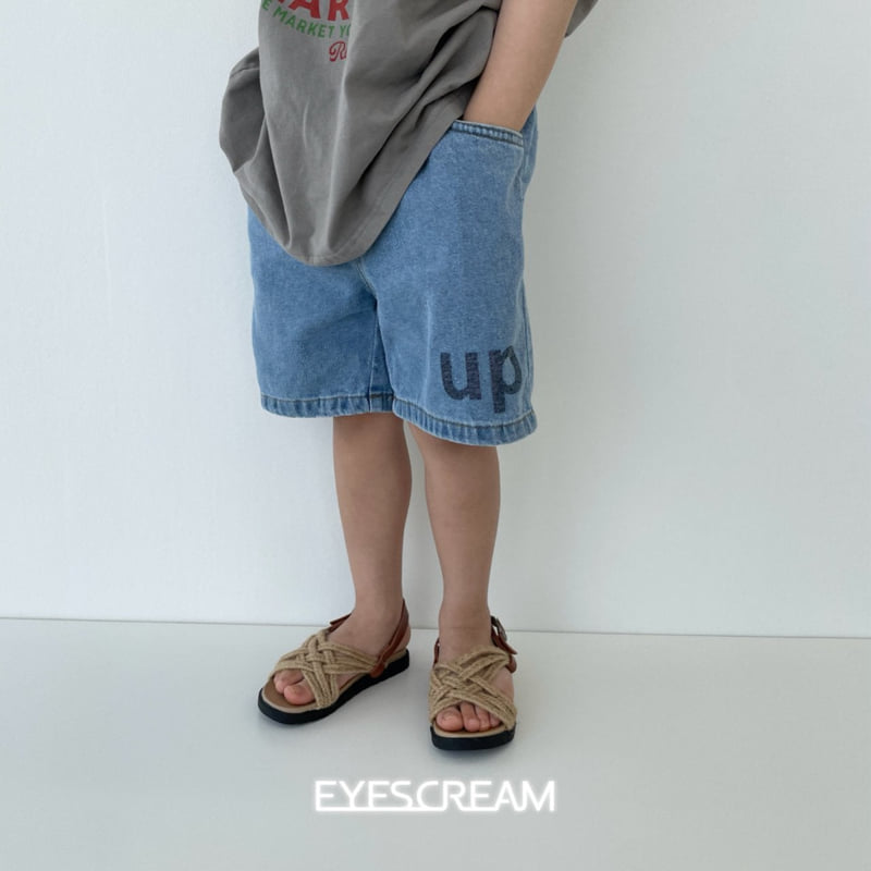 Eyescream - Korean Children Fashion - #littlefashionista - Up Down Denim Shorts - 6